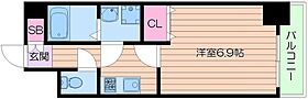 大阪府大阪市西区本田2丁目（賃貸マンション1K・7階・23.39㎡） その2