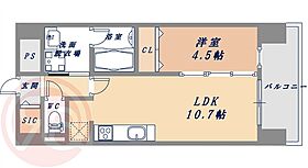 大阪府大阪市西区靱本町1丁目（賃貸マンション1LDK・10階・40.45㎡） その2