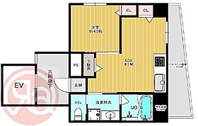 ディオコーポなんば  ｜ 大阪府大阪市浪速区敷津東1丁目（賃貸マンション1LDK・4階・30.35㎡） その2