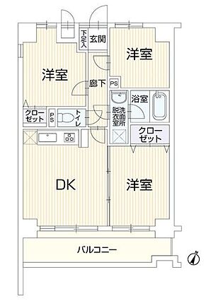 南面ワイドバル...
