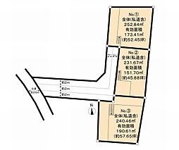 座間市入谷東4丁目　売地　全3区画　No3