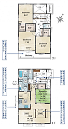 物件画像 町田市木曽西3丁目　新築戸建て