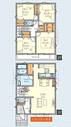物件画像 座間市東原1期 新築戸建て