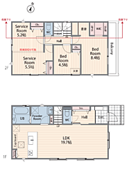 物件画像 町田市金井1丁目2期3棟 新築戸建て