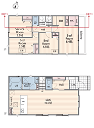 物件画像 町田市金井1丁目2期3棟 新築戸建て