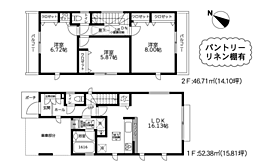 物件画像 座間市小松原2丁目3期　新築戸建て