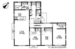 物件画像 相模原市中央区田名四ツ谷11期 新築戸建て