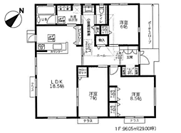 物件画像 相模原市中央区田名四ツ谷11期　新築戸建て