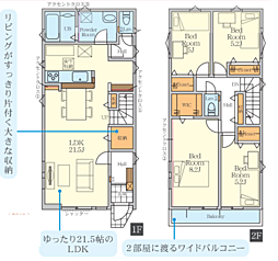 物件画像 海老名市中野1期 新築戸建て