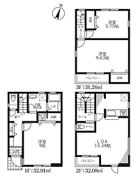 物件画像 鶴間駅(独立戸建 2棟)　新築戸建て