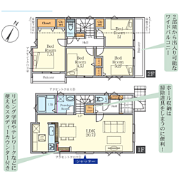 物件画像 町田市大蔵町4期　新築戸建て