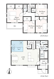 物件画像 町田市第4成瀬台 新築戸建て