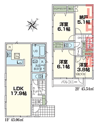 物件画像 横浜市旭区南希望が丘025　3　新築戸建て