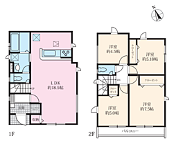 物件画像 相模原市下溝18期　新築戸建て