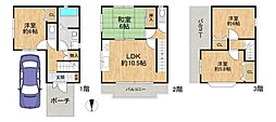 大阪市東住吉区矢田3丁目