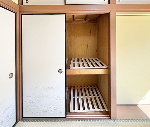 約6帖の和室は...