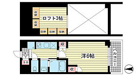 エスペランサ六甲道  ｜ 兵庫県神戸市灘区備後町2丁目（賃貸マンション1K・1階・25.03㎡） その2