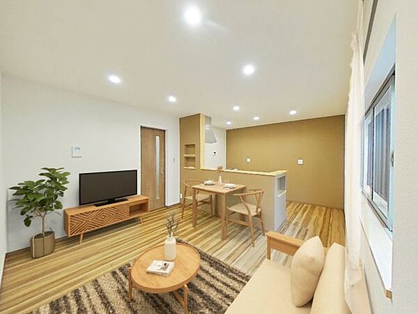 リビング/ダイニングを拡大表示