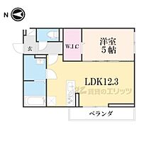 メゾンクレール瀬田北 305 ｜ 滋賀県大津市大萱６丁目（賃貸アパート1LDK・3階・42.79㎡） その2