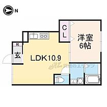 エクセルピア岩根中央 102 ｜ 滋賀県湖南市岩根中央２丁目（賃貸アパート1LDK・1階・37.68㎡） その2