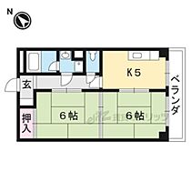 市兵衛第一ビル 301 ｜ 滋賀県湖南市中央１丁目（賃貸マンション2K・3階・37.00㎡） その2