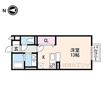 コンフォールＭ 205 ｜ 滋賀県米原市下多良１丁目（賃貸アパート1R・2階・33.34㎡） その2