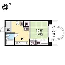 滋賀県大津市浜大津４丁目（賃貸マンション1K・2階・21.70㎡） その2