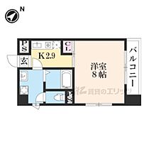 滋賀県東近江市八日市本町（賃貸マンション1K・4階・31.05㎡） その2