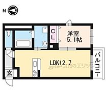 ＨＥＡＲＴＦＵＬ　Ｌａ　ＯＨＡＮＡ 301 ｜ 滋賀県栗東市上砥山（賃貸マンション1LDK・3階・44.37㎡） その2