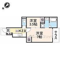 ラ・ルーチェ米原I 102 ｜ 滋賀県米原市下多良２丁目（賃貸アパート2K・1階・31.65㎡） その2