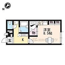 滋賀県彦根市城町２丁目（賃貸アパート1K・1階・23.18㎡） その1