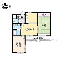 滋賀県大津市勧学１丁目（賃貸マンション2LDK・3階・48.60㎡） その2