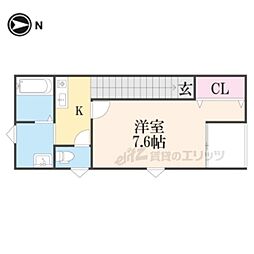 Mr.6 1Kの間取図画像