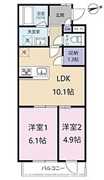 SalonGraceの間取図画像
