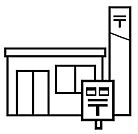 東舞鶴郵便局（519m）