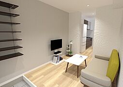 MOK-TERRACE我孫子 103 1階1LDKのリビング/ダイニング