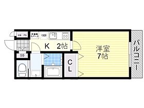 ウインズコート井口堂  ｜ 大阪府池田市井口堂２丁目（賃貸マンション1K・1階・23.10㎡） その2