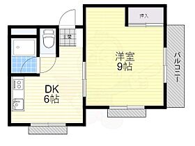 藤ハイツ  ｜ 大阪府吹田市南正雀４丁目（賃貸マンション1DK・3階・34.00㎡） その2