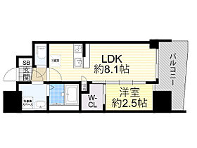 大阪府大阪市淀川区宮原５丁目5番3号（賃貸マンション1LDK・7階・28.26㎡） その2