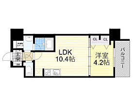 大阪府大阪市淀川区木川東４丁目（賃貸マンション1LDK・6階・35.90㎡） その2