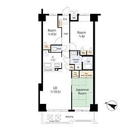 間取図画像 3LDK
