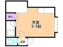 ルミエール川沿A 1階/102
