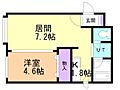 メゾンエクレーレ澄川1階3.3万円