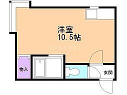 間取図画像 ワンルーム