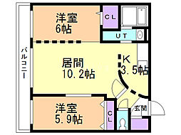 MILLION STAR HILLS 2階/203