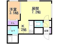 グランメゾン平岸 2階/-