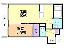 札幌市営東豊線 美園駅 徒歩4分 3階/-
