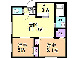 プレシェルト澄川 1階/103