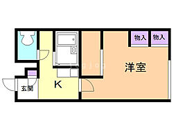 レオパレスリベェールII 2階/206