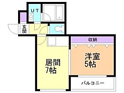 ラシャンス平岸(旧:セントラルアーバン平岸) 1階
